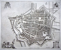 Plattegrond 1725, Harlingen