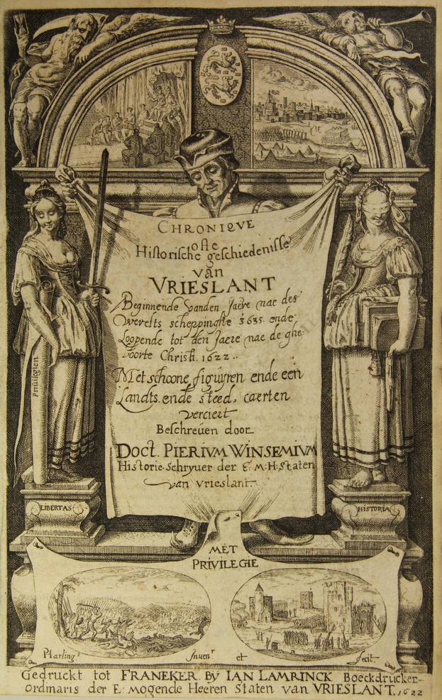 illustratie in de geschiedschrijving van Pierius Winsemius 1622