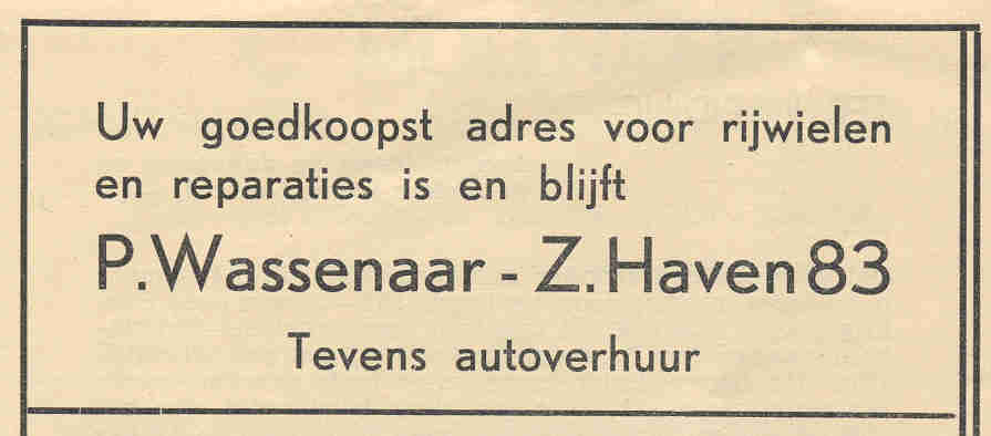 Advertentie Zuiderhaven 83, Harlingen