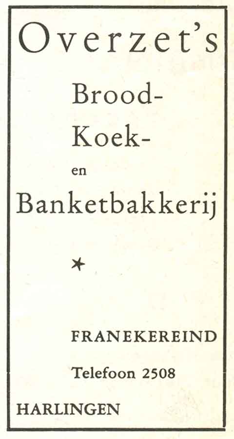 Advertentie Franekereind 16, Harlingen