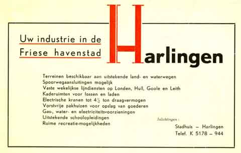 Advertentie Noorderhaven 86, Harlingen