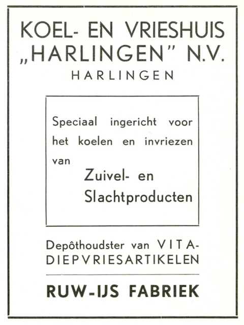 Advertentie  , Harlingen