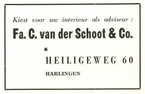 Advertentie Heiligeweg 60, Harlingen