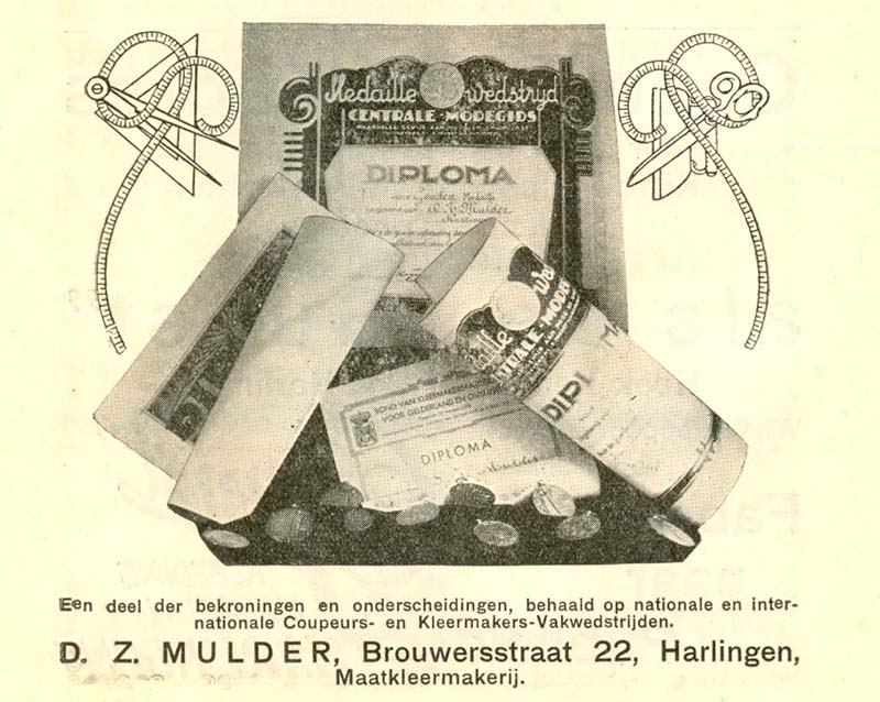 Advertentie Brouwersstraat 22, Harlingen