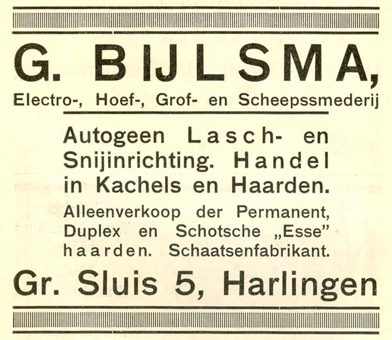 Advertentie Rommelhaven 5, Harlingen