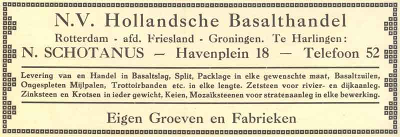 Advertentie Havenplein 18, Harlingen