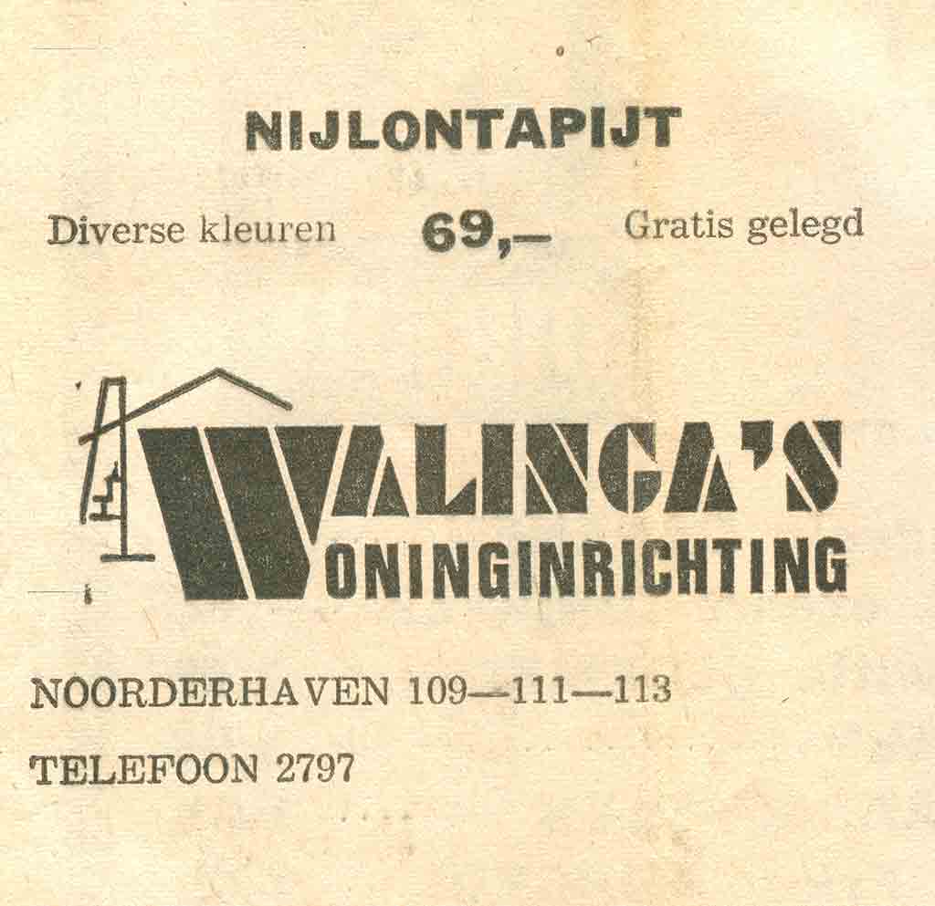 Advertentie Noorderhaven 113, Harlingen