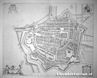 Plattegrond 1698, Harlingen