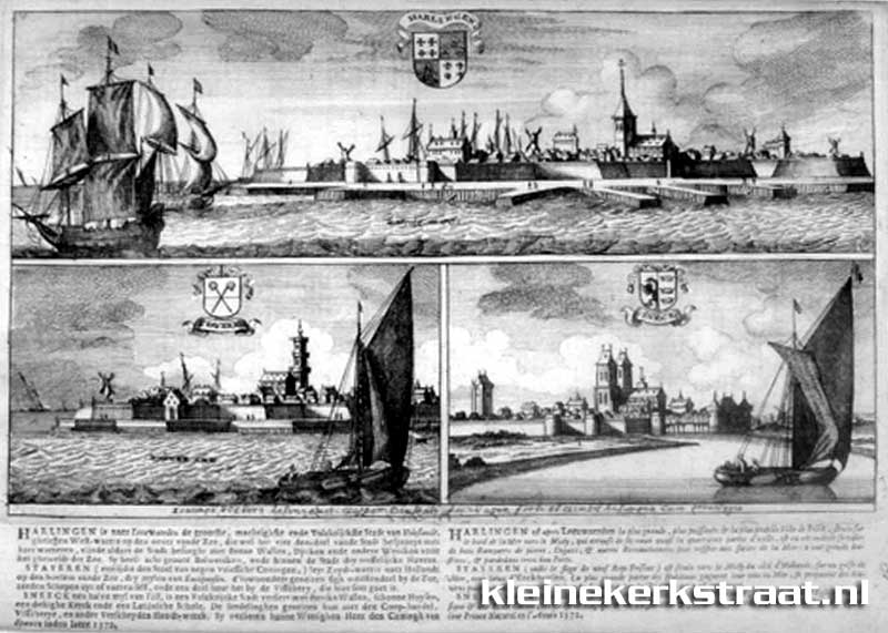 Prent 1674, Harlingen